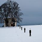 St.-Anna-Kapelle am Kreuzweg im Schnee (reloaded)