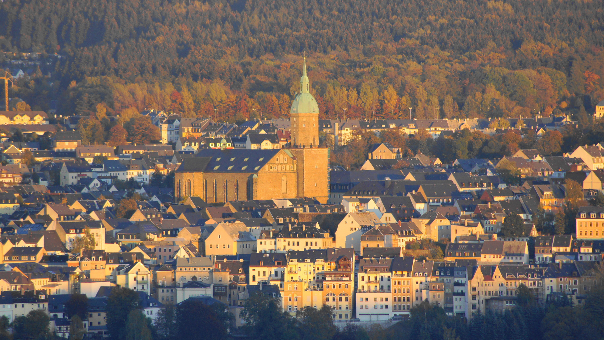 St. Annen im herbstlichen Abendlicht