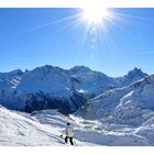 St. Anton - Galzig "Der einsame Skifahrer"