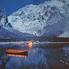 St. Bartholomä am Königsee bei Nacht-Kalendermotiv