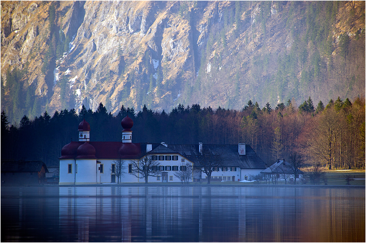 St. Bartholomä am Morgen