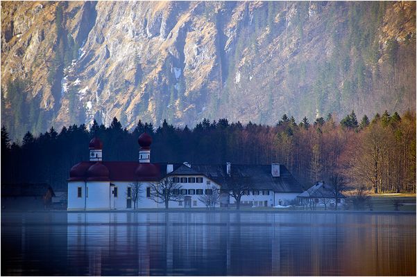 St. Bartholomä am Morgen
