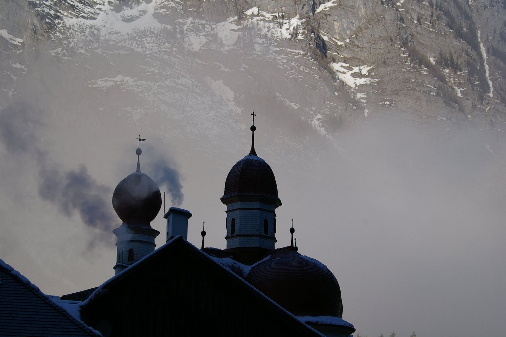 St Bartholomä im Winter