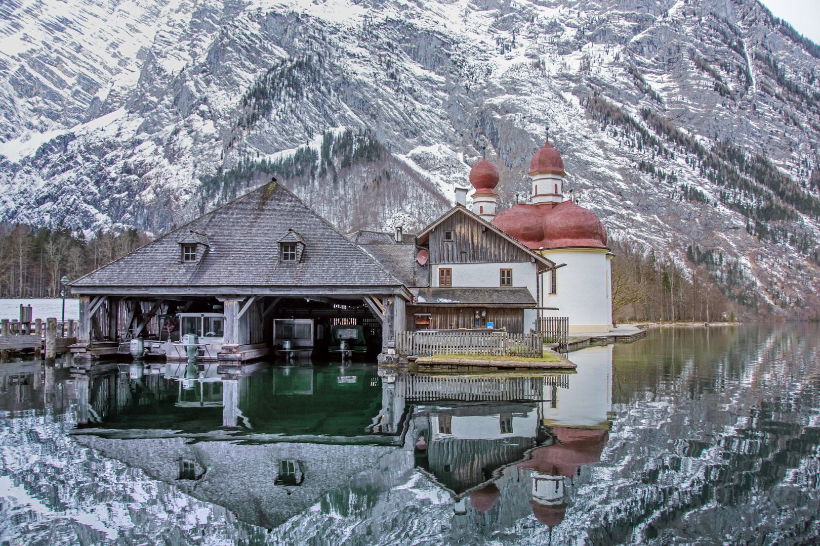 St. Bartholomä im Winterschlaf