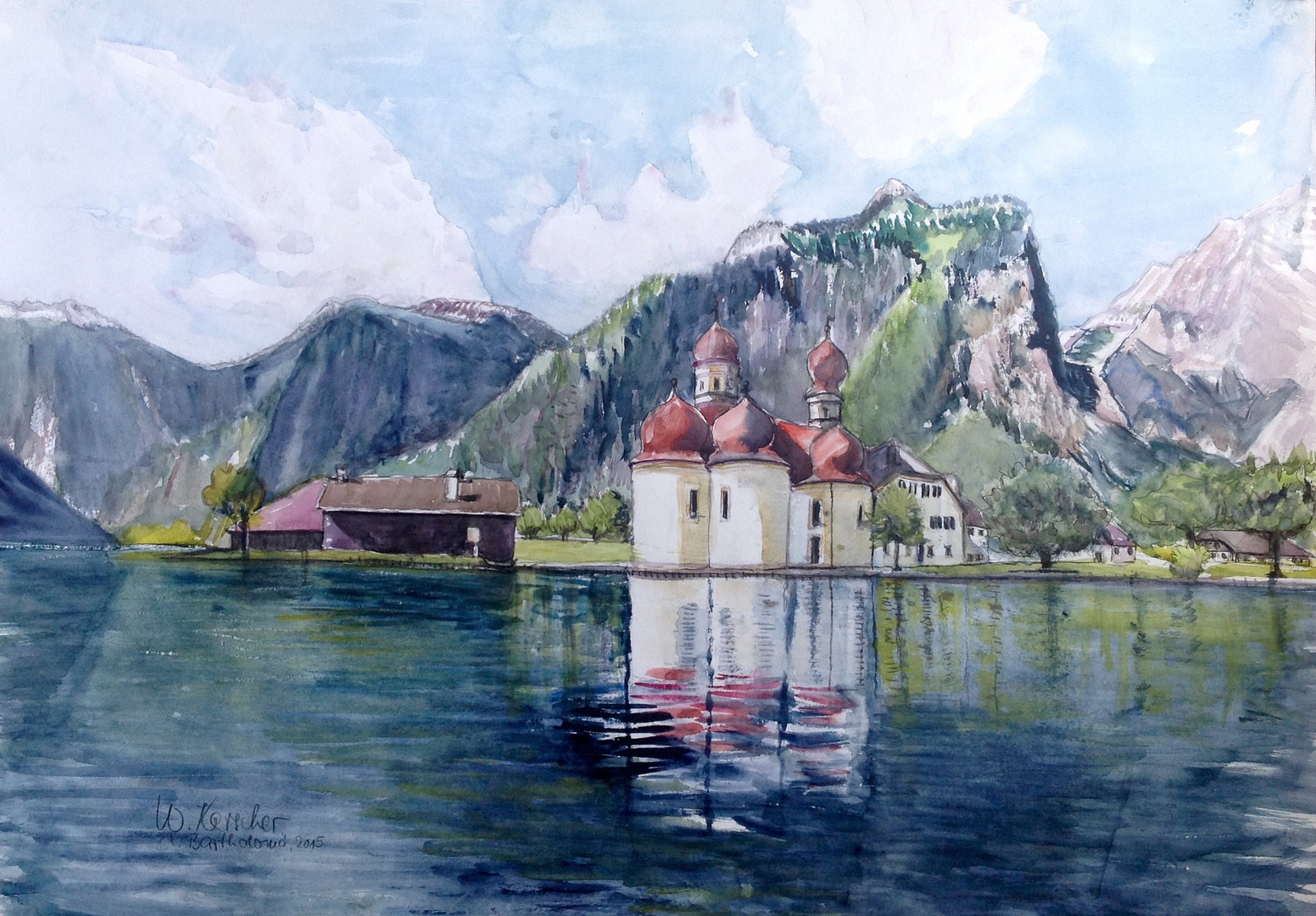 St, Bartholomä, Königssee