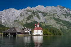 St. Bartholomä mit Watzmann