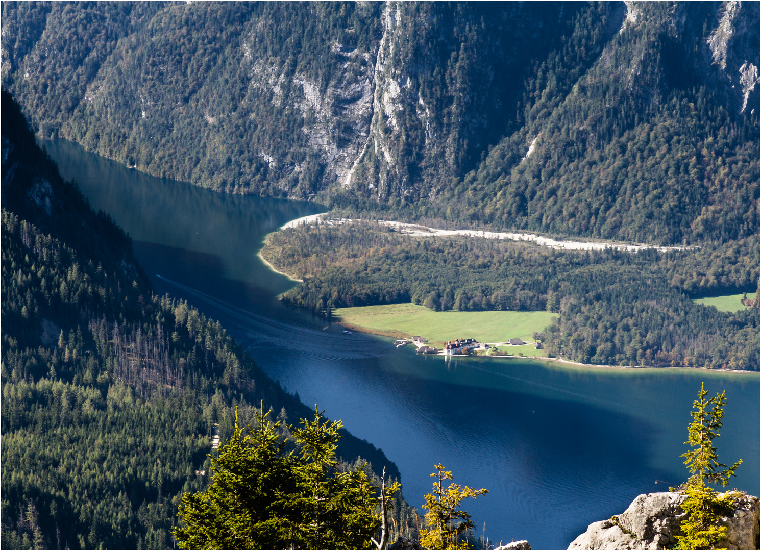 St. Bartholomä und Königssee