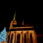 St. Bartholomäus Kathedrale in der Silvesternacht