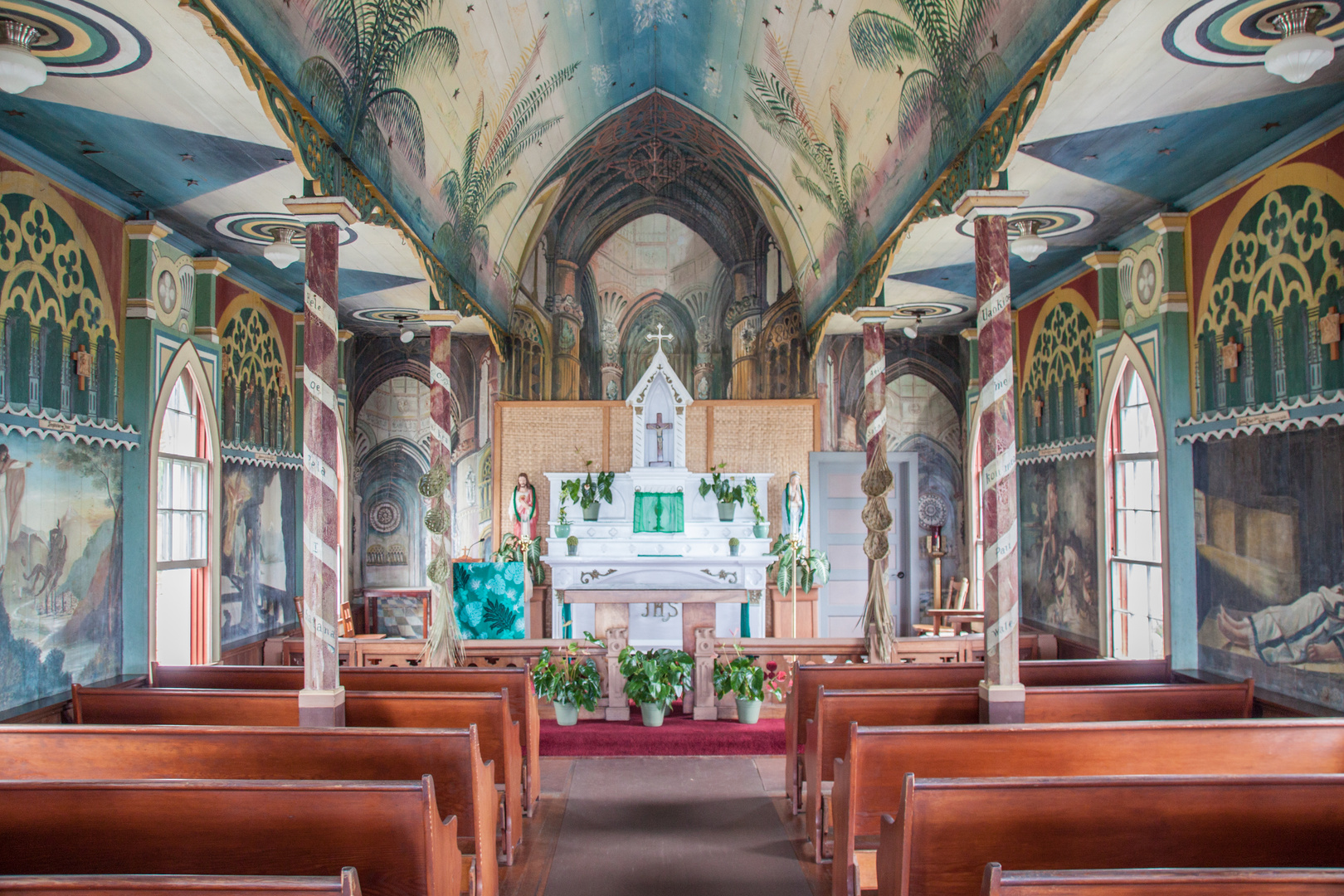 St. Benedict, The Painted Church