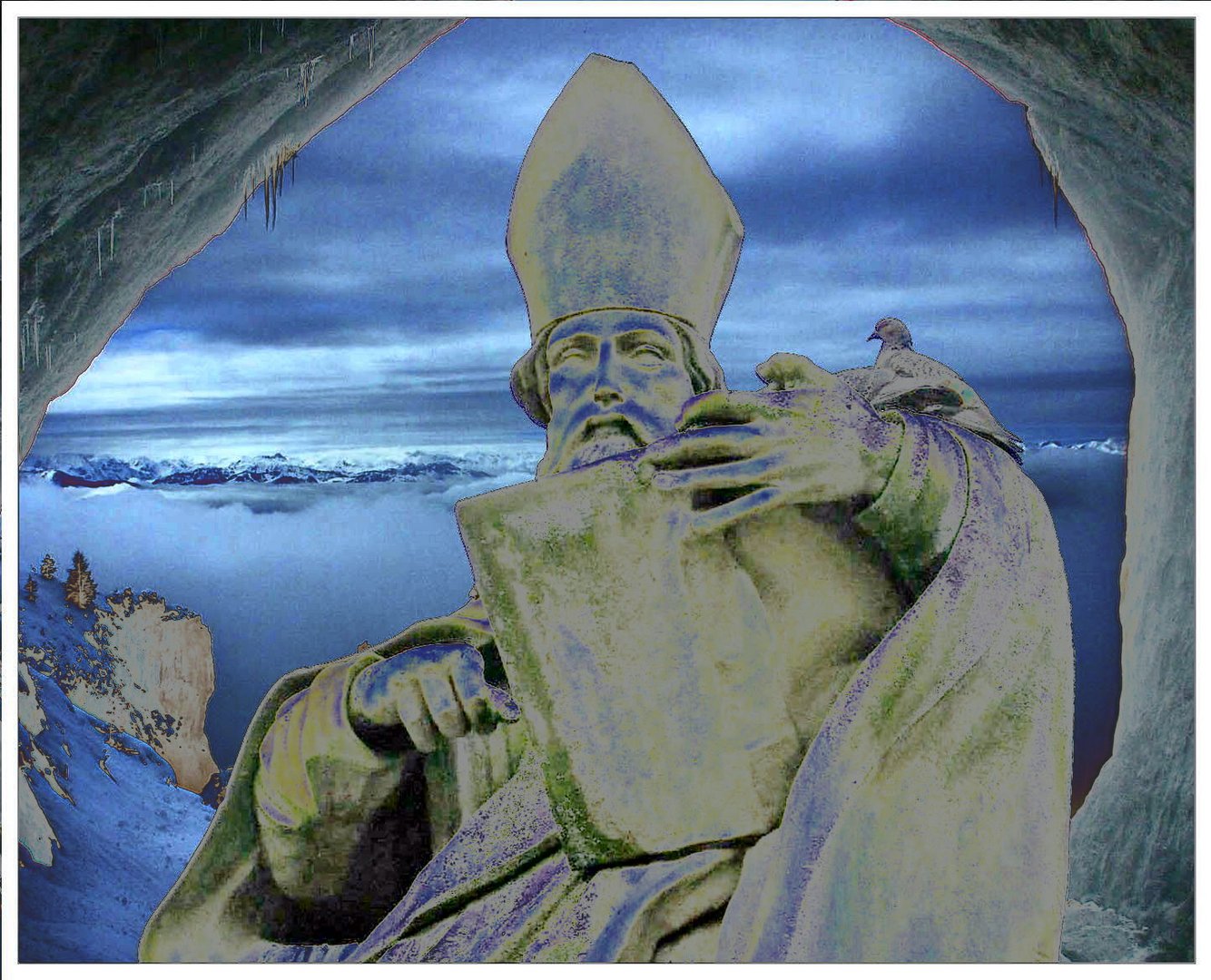 St. Bruno in der Eishöhle
