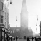 St.-Clemens-Dom zu Aarhus im Morgennebel