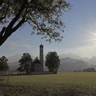 St. Coloman im Gegenlicht