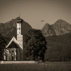 St. Coloman im Retro-Look