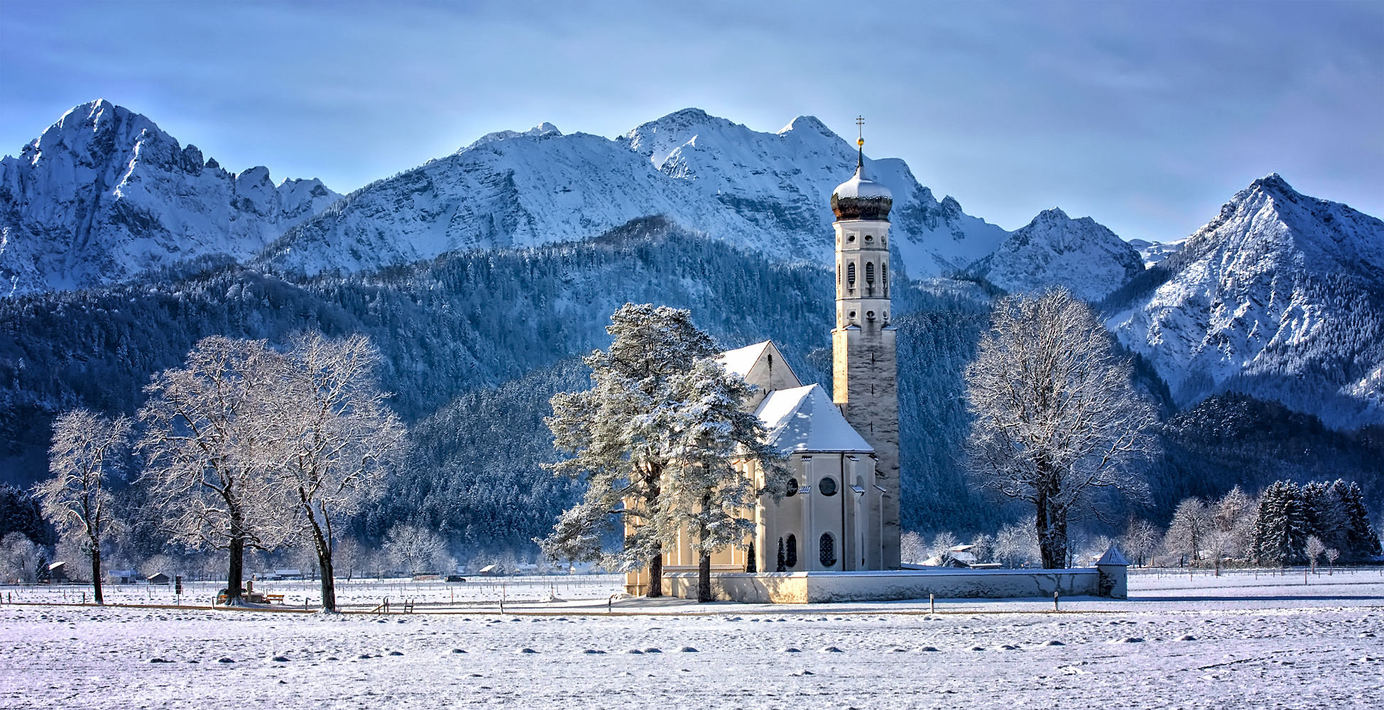 St. Coloman im Winter