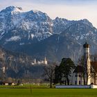 St. Coloman und Schloss Neuschwanstein 2-andrer Perspektive