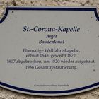 St. Corona Wallfartskapelle in der Nähe von Dietramszell