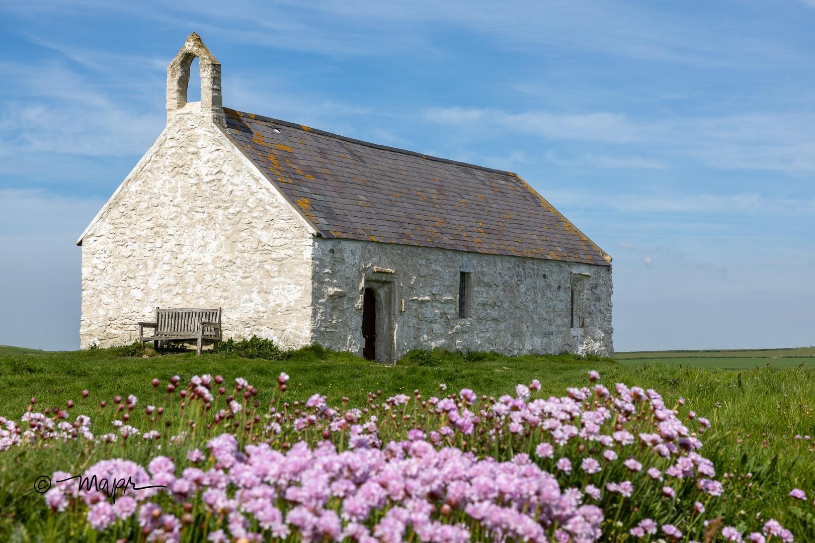 St Cwyfan's Church, Llangwyfan auf Anglesey, Wales