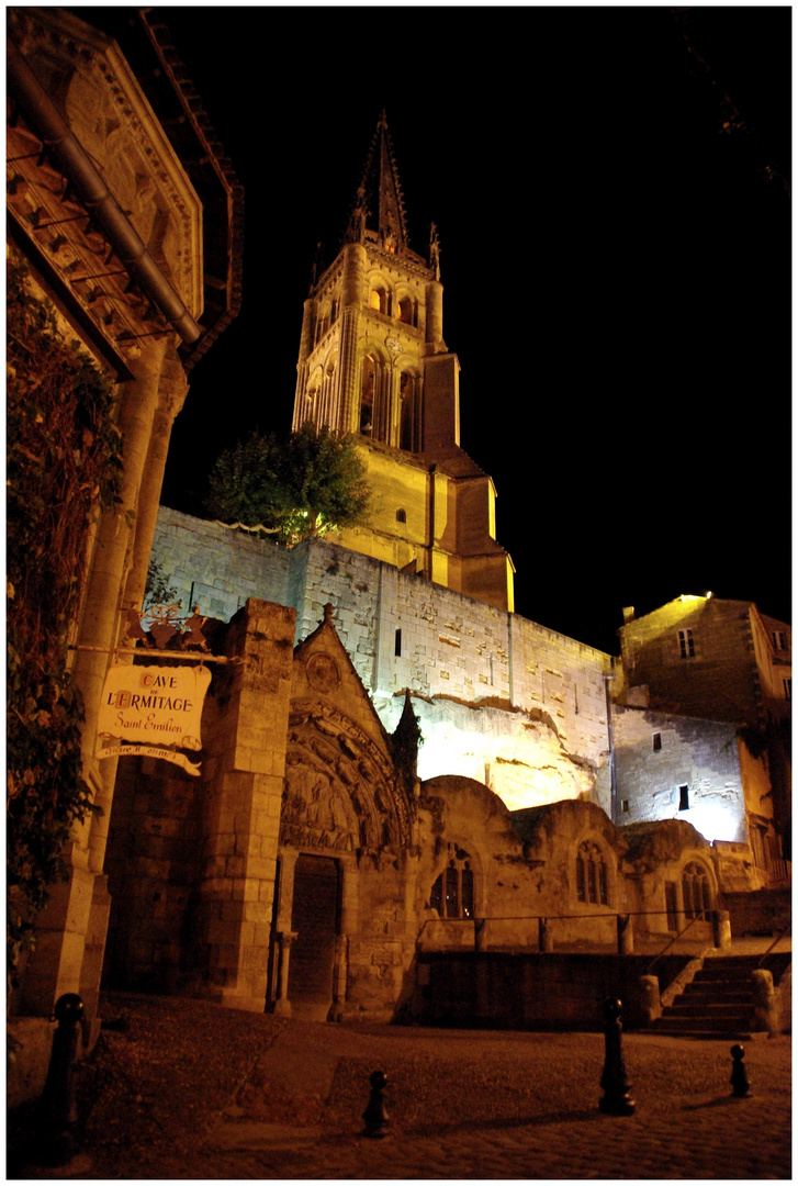 St Emilion la nuit !