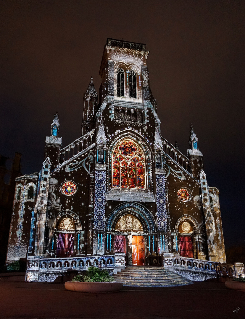 St Eugénie sous la neige .....  (virtuellle)