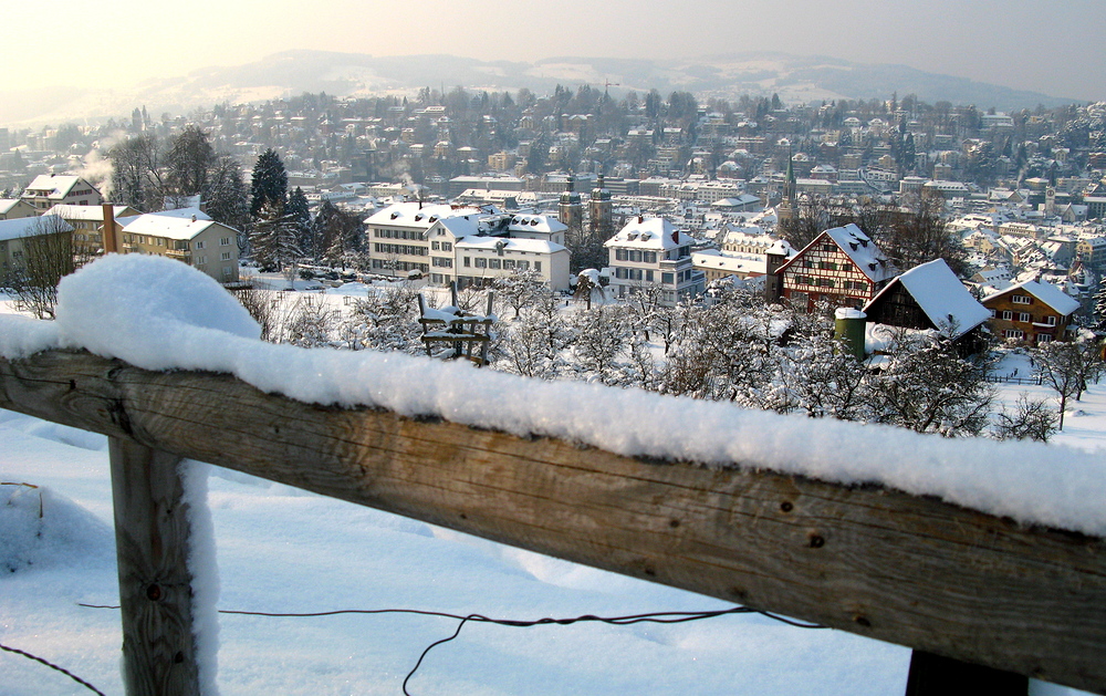 St. Gallen, mal in Weiss