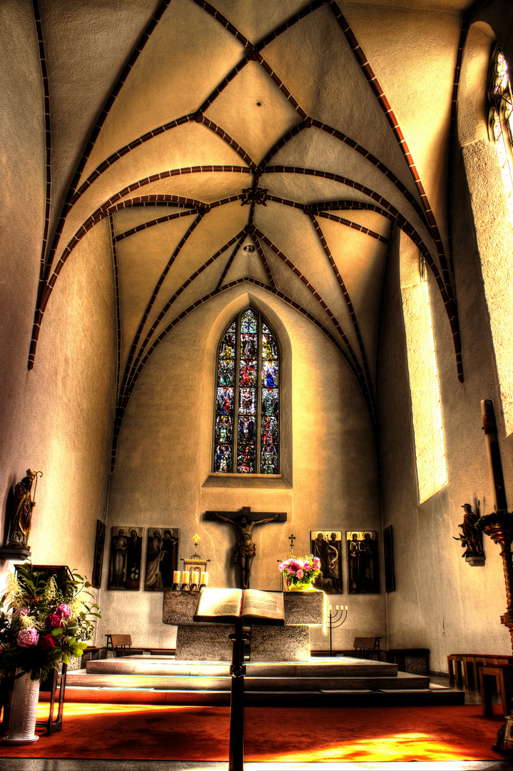 St. Georg Kirche Altar Weitblick