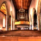 St. Georg Kirche Blick auf Orgel