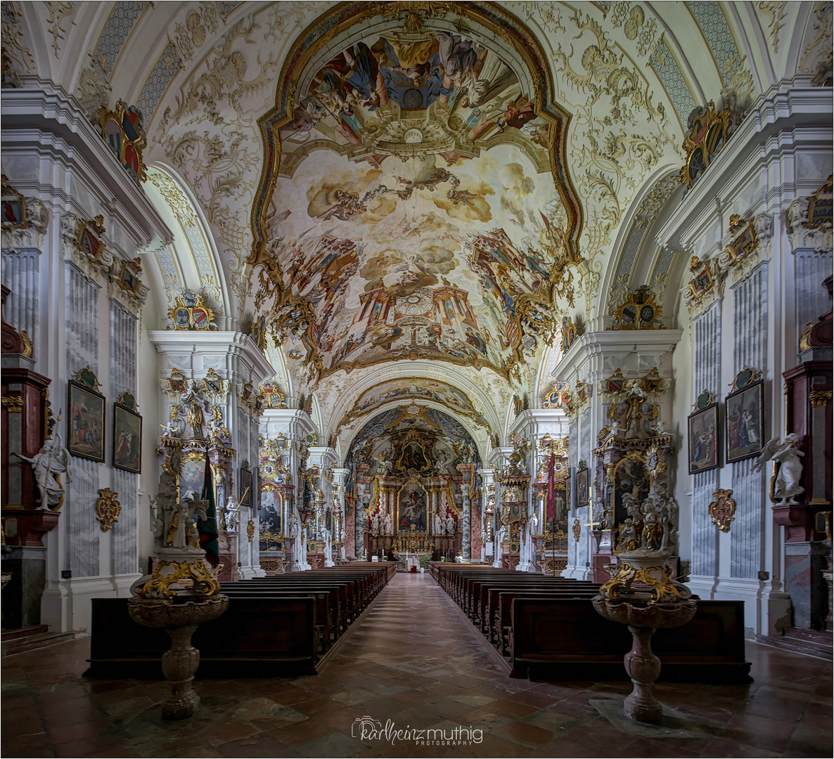 St. Georg und Pankratius - Raitenhaslach " Gott zu Gefallen... "