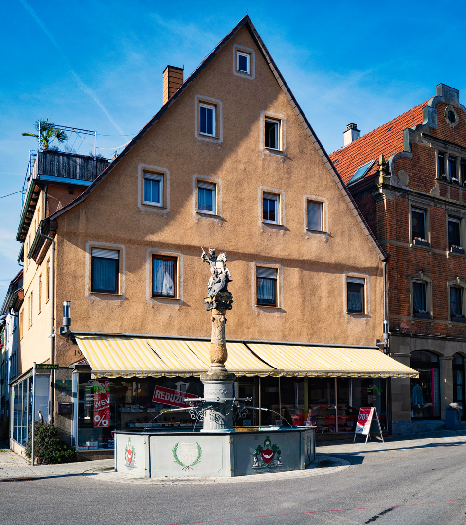 St. Georgsbrunnen in Böningheim