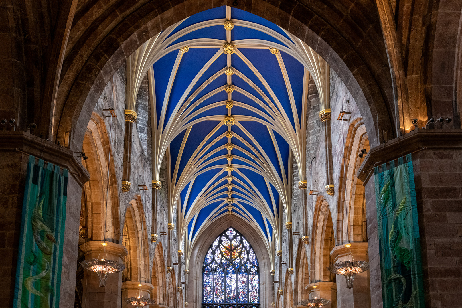 St. Giles Cathedral in Edinburgh (High Kirk of St.Giles)