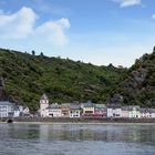 St. Goar am Rhein mit der Burg Katz