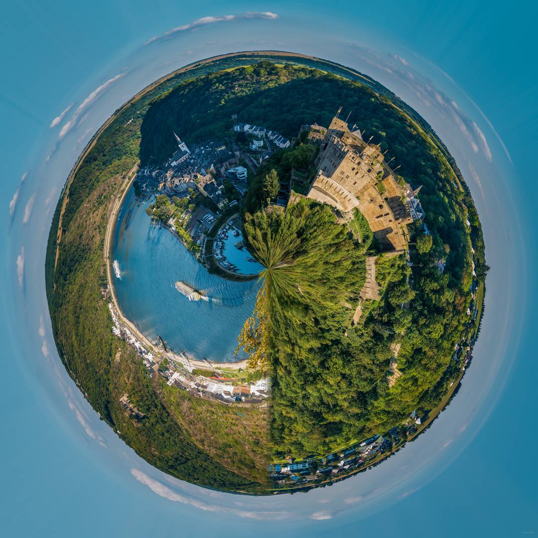 St. Goar mit Festung Rheinfels (11)-little planet