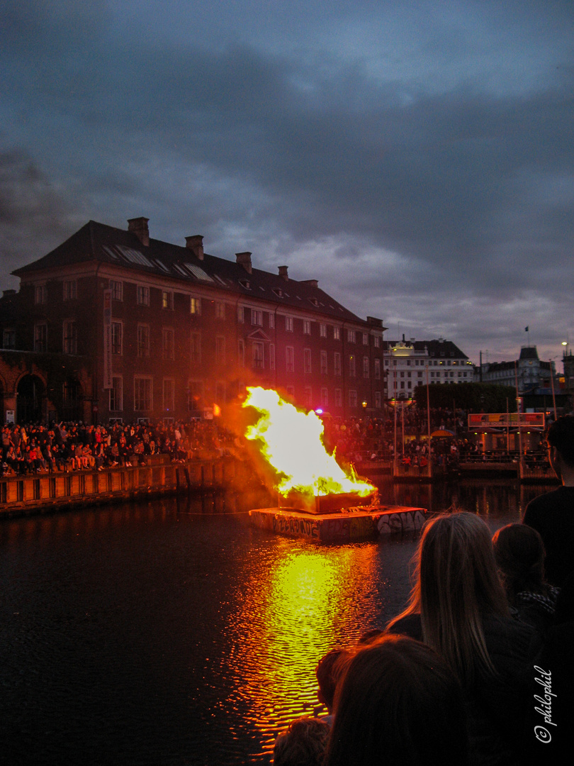 St. Hans Aften, Nyhavn, København 23.06.2015