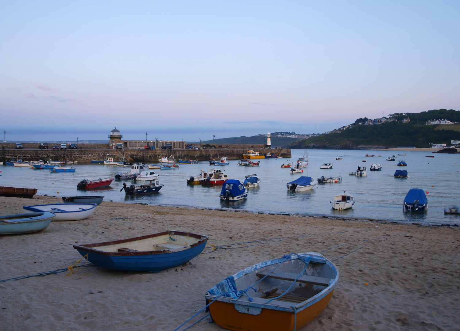 St. Ives am Abend