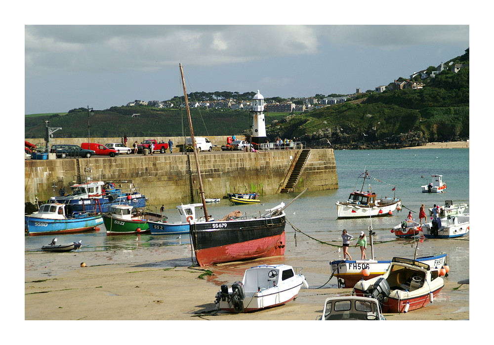 St Ives Cornwall - Am Hafen