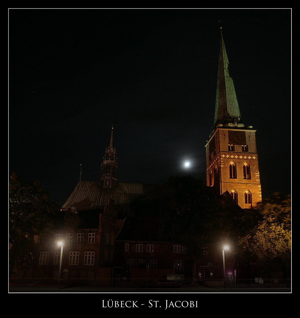 St. Jacobi bei Vollmond