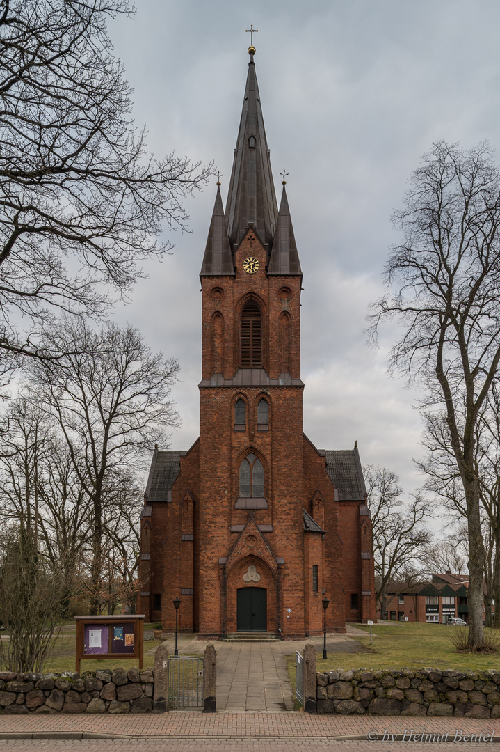 St. Jakobi Kirche Hanstedt - Eingang