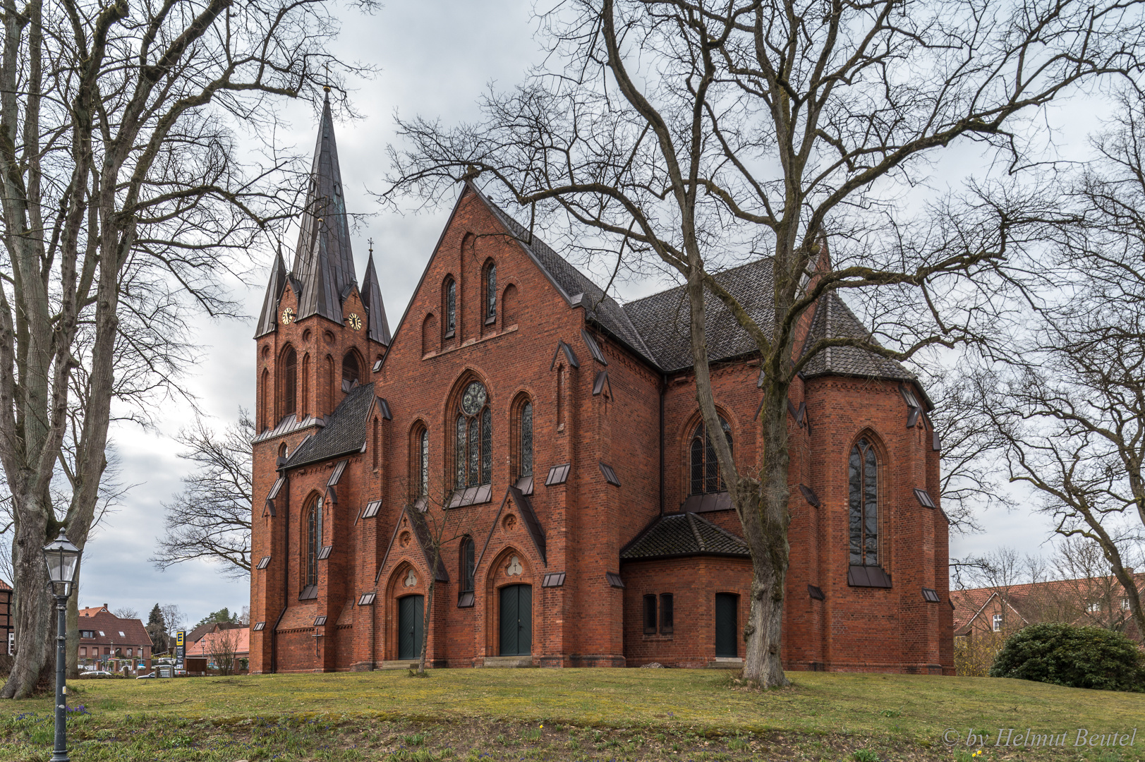 St. Jakobi Kirche Hanstedt - süd Ansicht