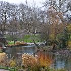 St James Park face à Buckingham Palace  --  London  -- St James Park, Buckingham Palace gegenüber