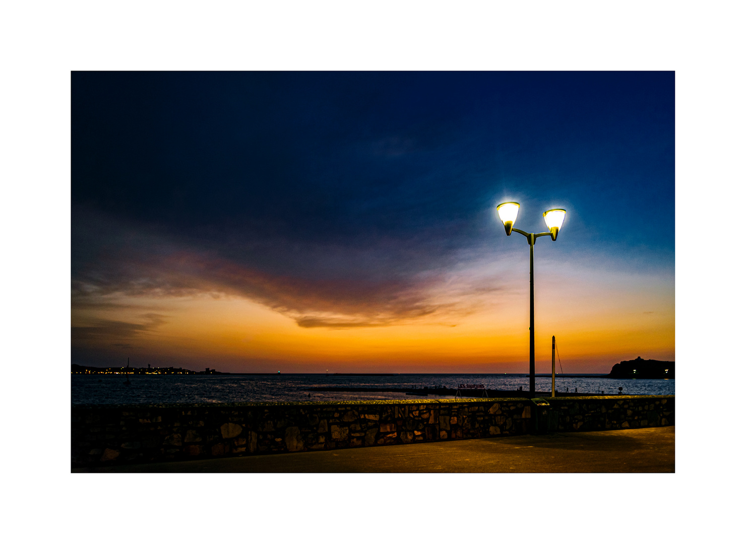 St Jean de Luz by night