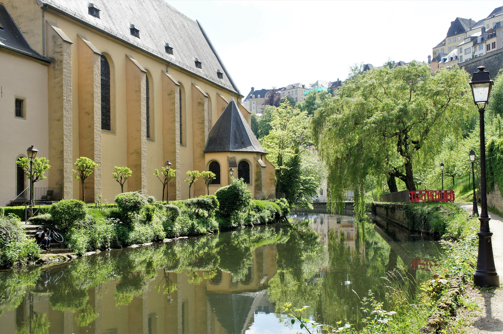 St. Johann auf dem Stein - gespiegelt