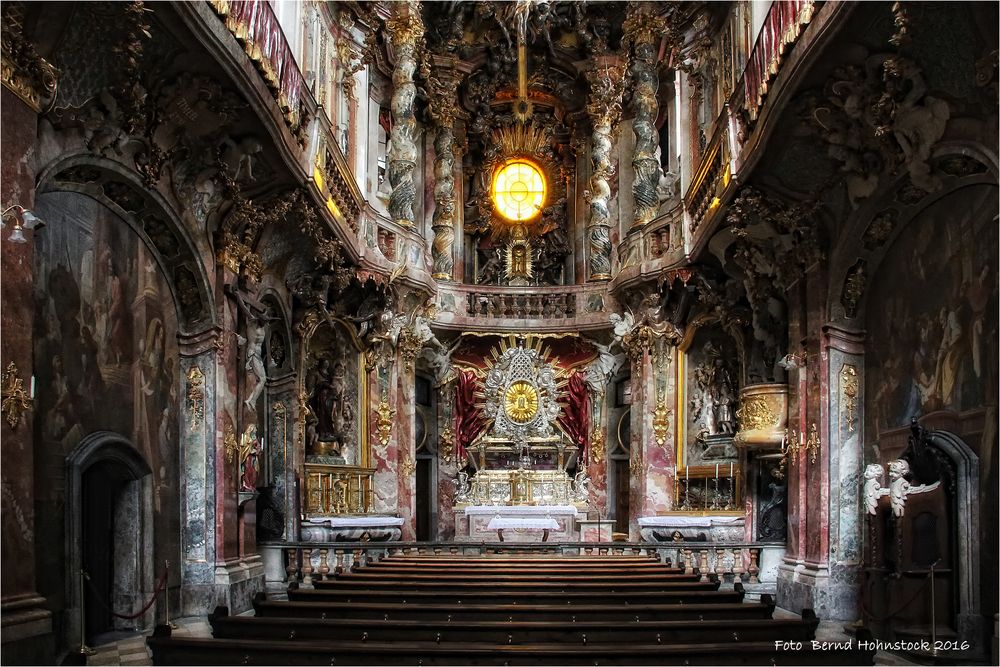 St.-Johann-Nepomuk-Kirche ... oder Asam Kirche München ...