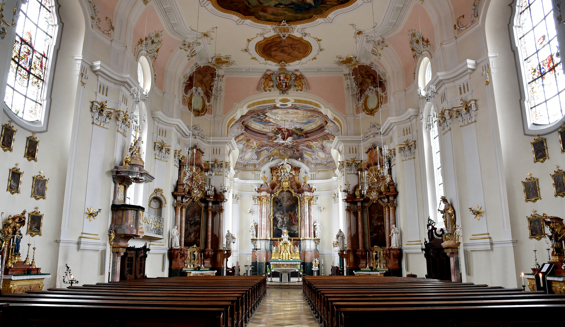 St. Johannes Baptist Dischingen Innenraum