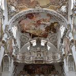 St. Johannes Baptist (Steingaden) Welfenmünster Blick zur Orgel