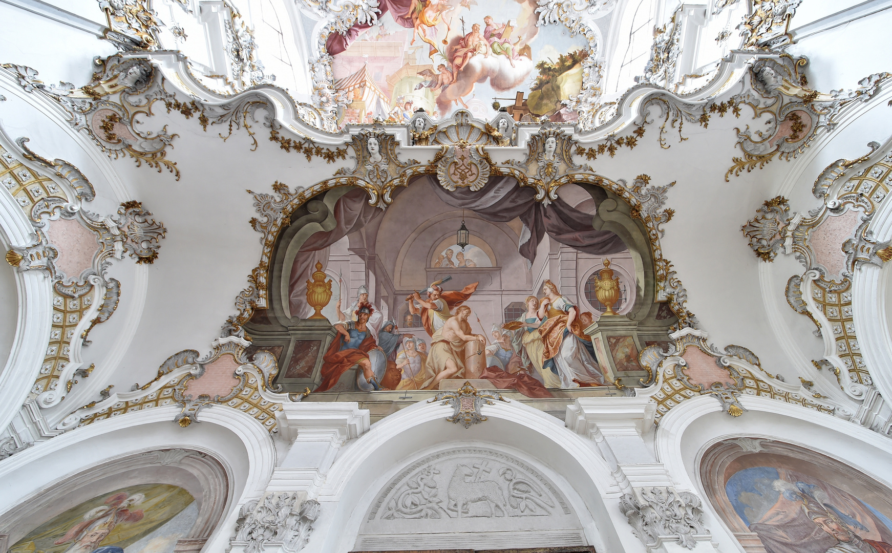 St. Johannes Baptist (Steingaden) Welfenmünster Deckenfresko