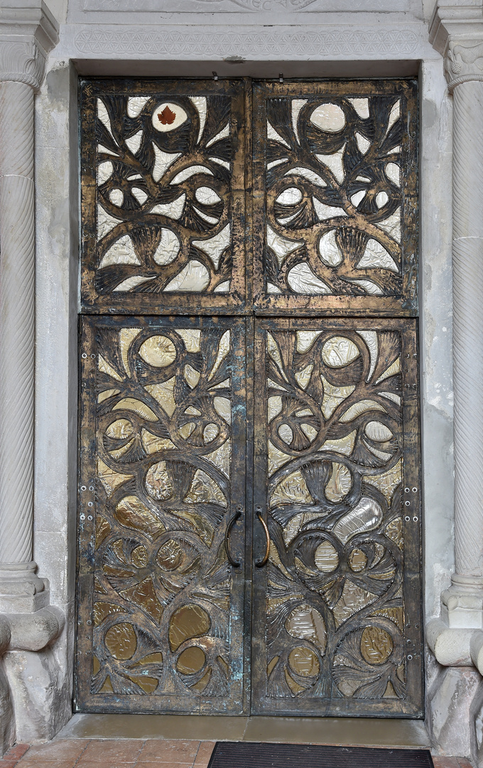 St. Johannes Baptist (Steingaden) Welfenmünster romanisches Westportal