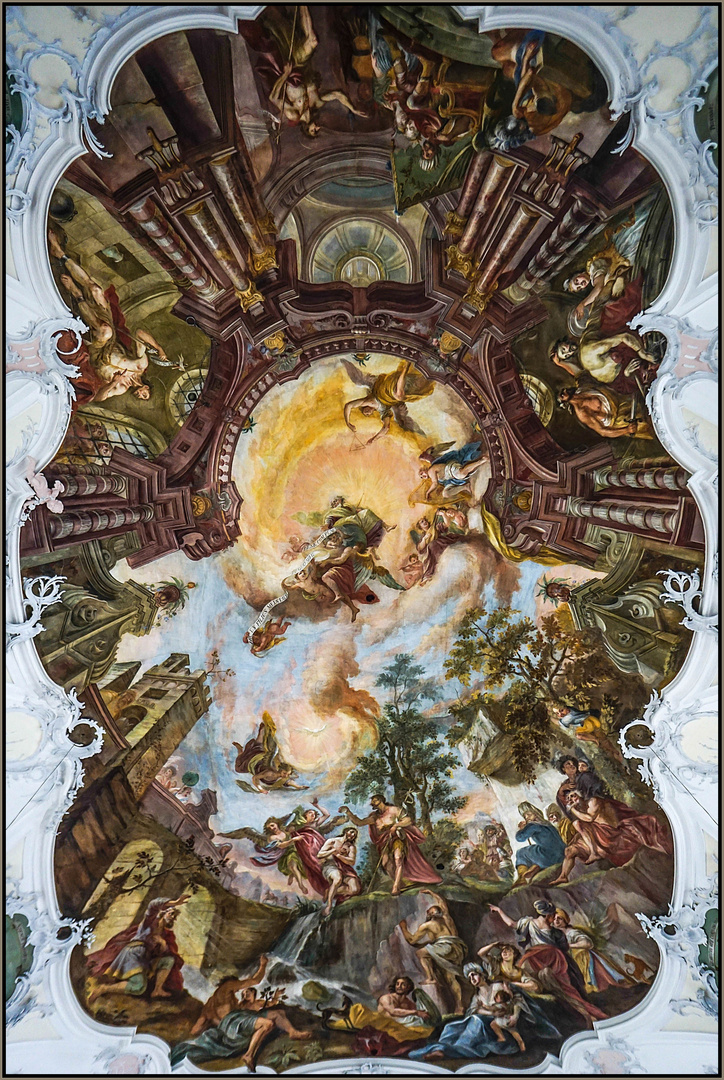 St. Johannes Baptist, Wessobrunn (3) Foto & Bild architektur, fresko