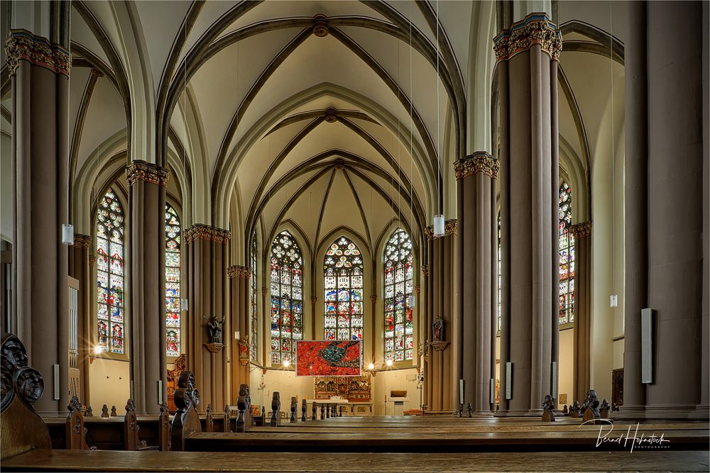 St. Johannes Baptist zu Anrath. Foto & Bild fenster, kirche