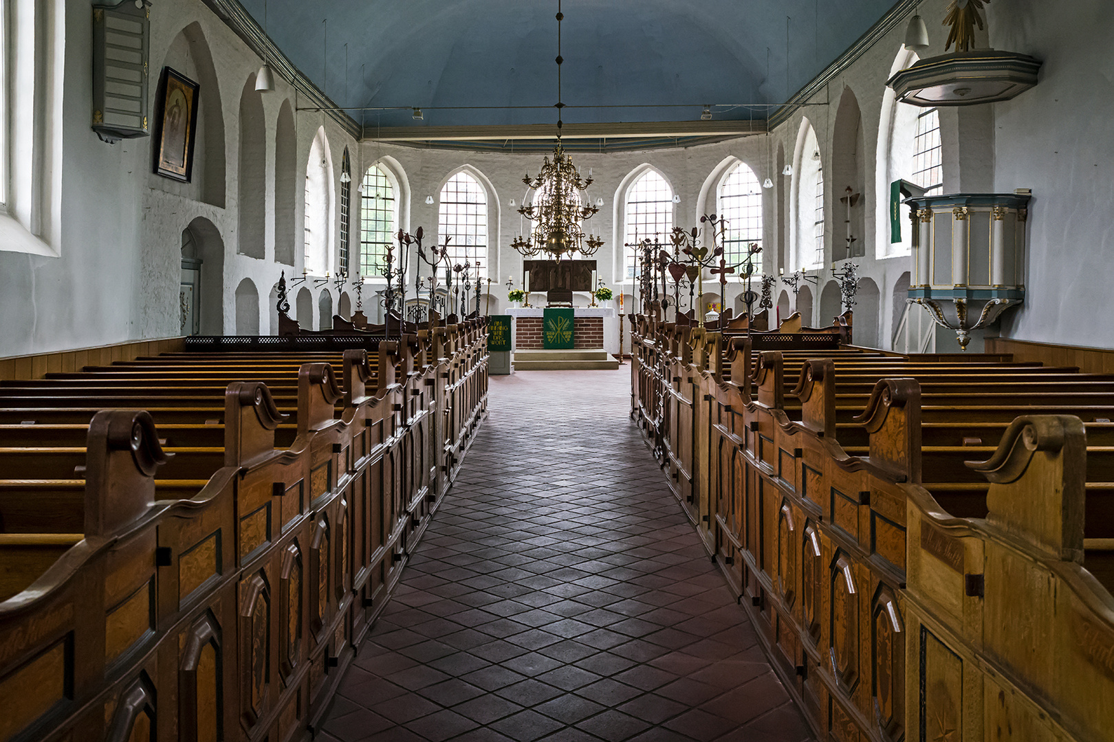 St. Johannis, Innenansicht ...