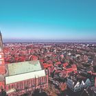  St Johannis und Blick über  Lüneburg