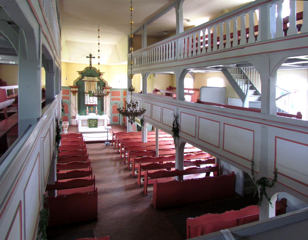 St. Johanniskirche, Hohe Kirche genannt, im Lemgow (Wendland)